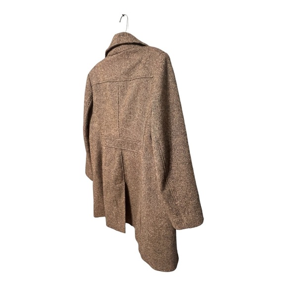 Gap Factory Wool Tweed Duffle Coat W/Toggle Fasteners Vintage Inspired Timeless - Picture 10 of 14